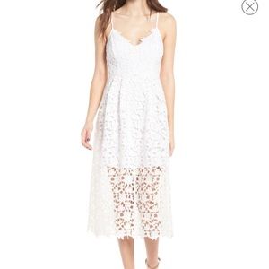 ASTR the Label Lace Midi Dress